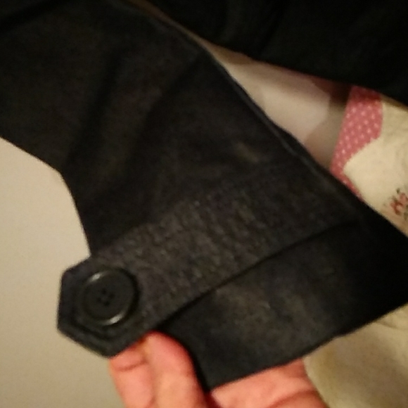 Dark blue Gap trench coat jacket  size Medium - Picture 5 of 9